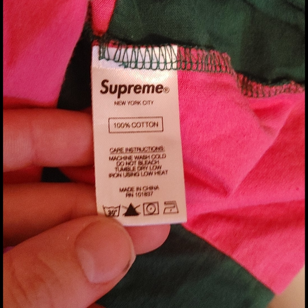 Supreme Patchwork Pink/Green - Picture 3 of 4